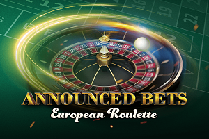 European Roulette (Announced Bets)